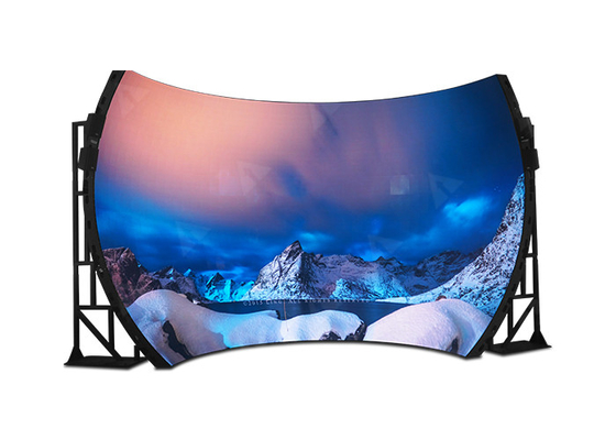 4D Dome Irregular LED Display P2 Indoor Fixed Installation Ultra Wide Angle