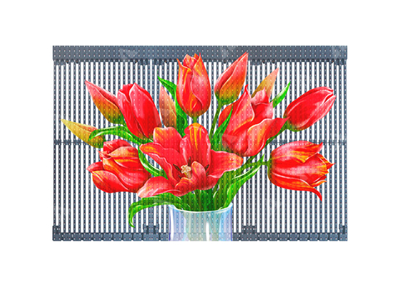 High Brightness P25 Curtain LED Display Commercial Led Curtain Screen