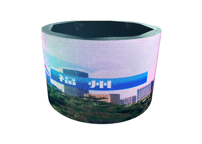 360 Degree Creative LED Display Screen P4 P6 P10 Cylindrical Led Screen