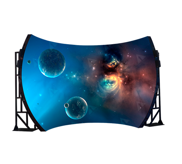 Immersive 4D Dome LED Display