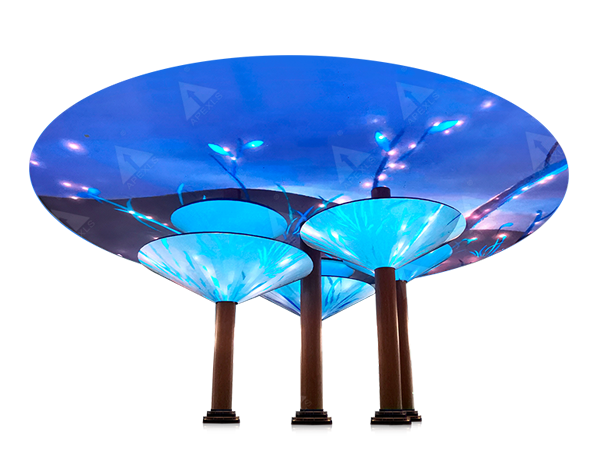 creative trumpet LED displays