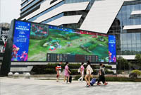 Guangzhou P4 outdoor led display screen case