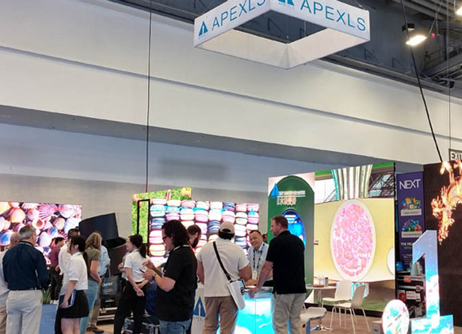 InfoComm USA 2024 successfully concluded Apexls to create a wonderful visual feast