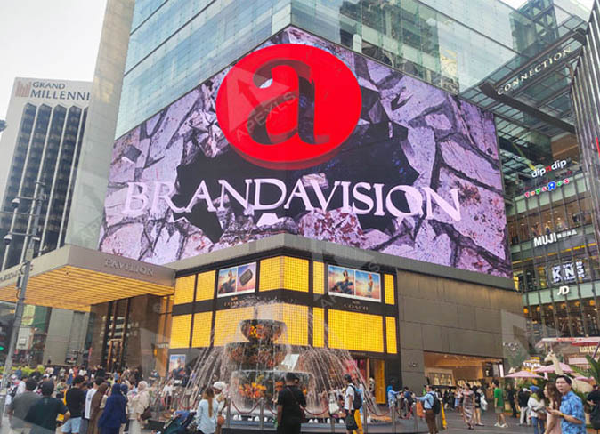 1250㎡ naked eye 3D refresh Malaysia business district, Apexls to create a new commercial landmark