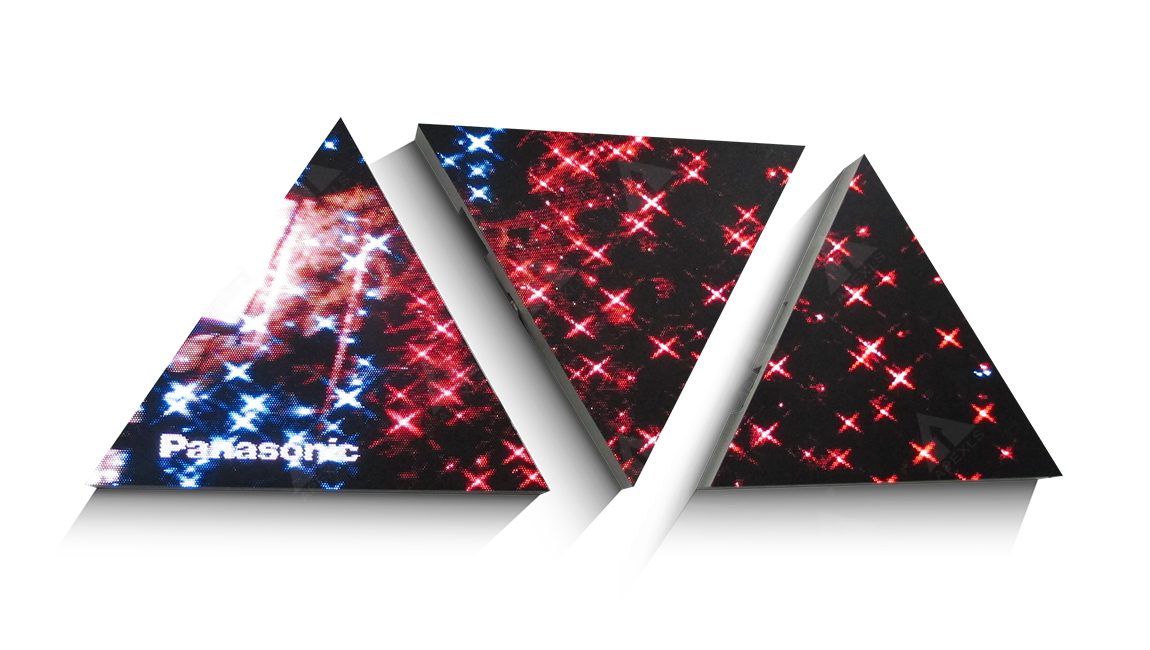 Creative Shapes Triangle LED Display