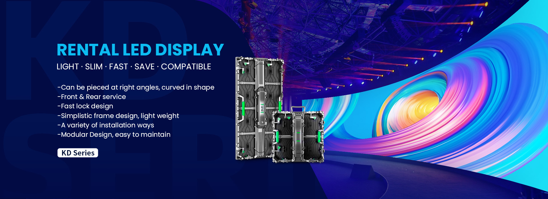 KG Series Rental LED Display Screen