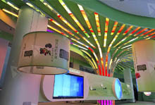 tree-shaped LED display screens