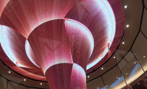 How Flexible LEDs Enable Building Facades, Columns, and Domed Ceilings to “Self-Illuminate”