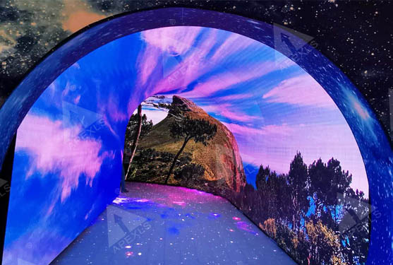 Shenzhen Pingshan P2.5 Tunnel LED Display