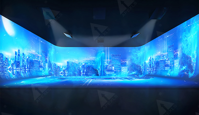 Immersive Concave-theater LED Display Solution