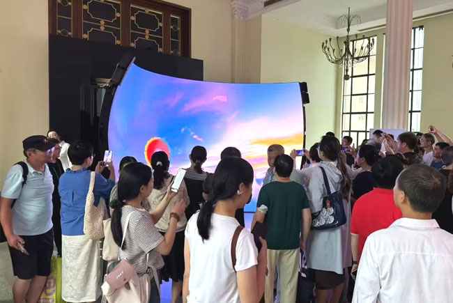 Immersive Dome LED Screen at 2024 Shanghai International Light Festival