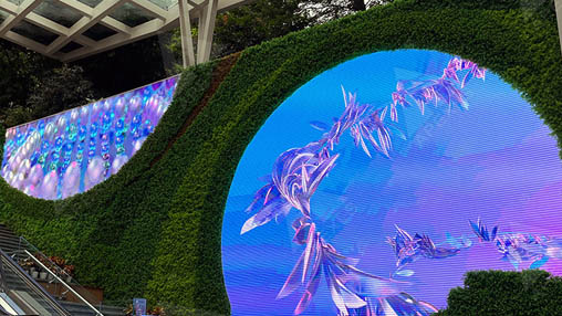 LED Circular Screen wonderful case