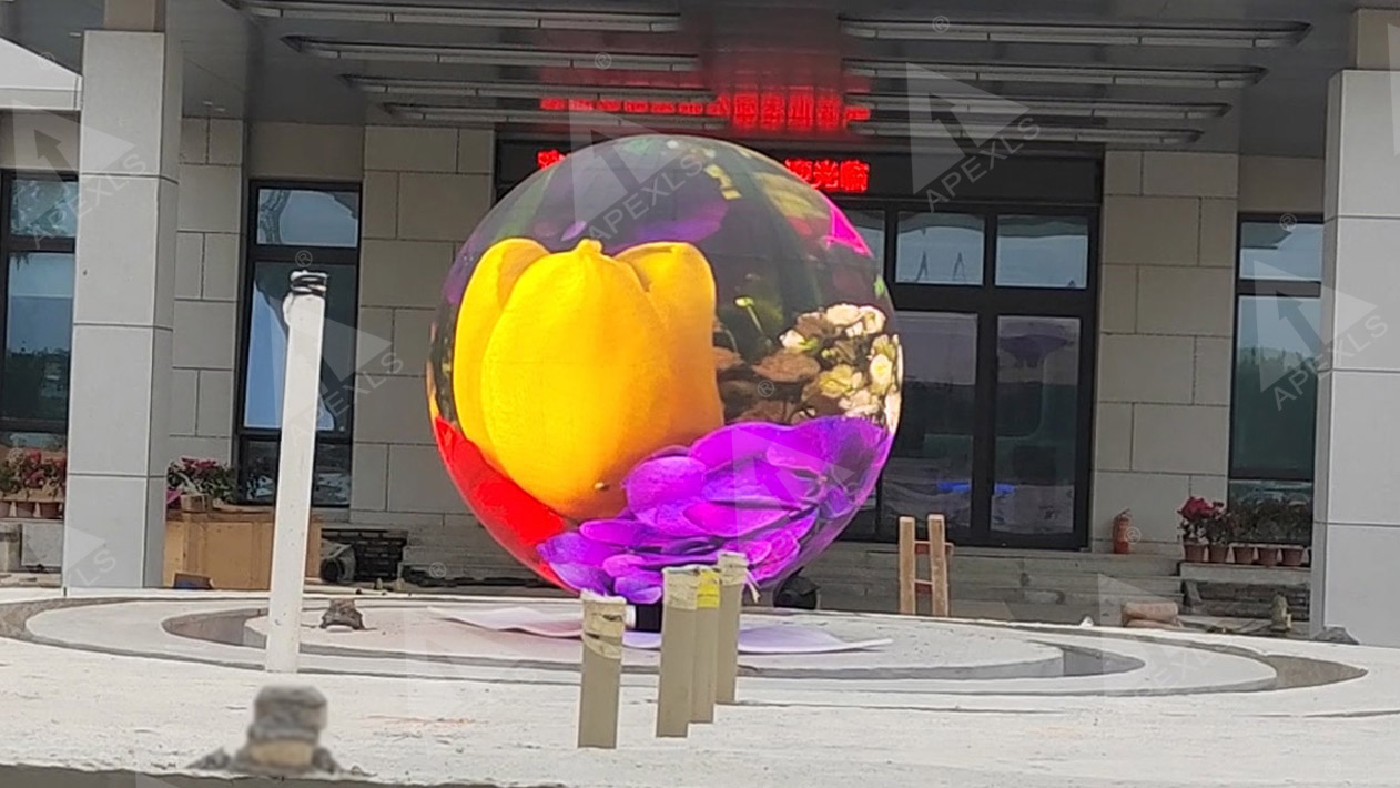 2 meters LED spherical screen