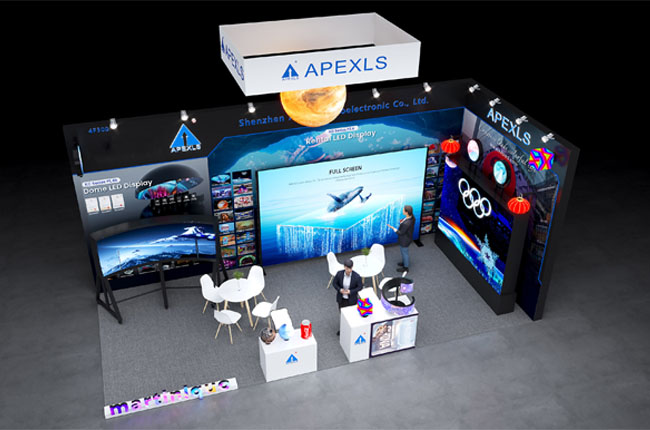 Apexls Showcases Innovative LED Display Products at ISE 2025