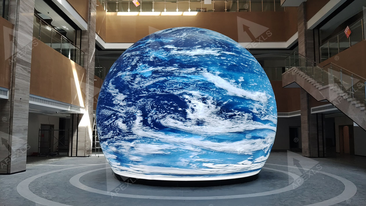 What Makes Flex LED Sphere Displays Flexible and Adaptable to Different Shapes?