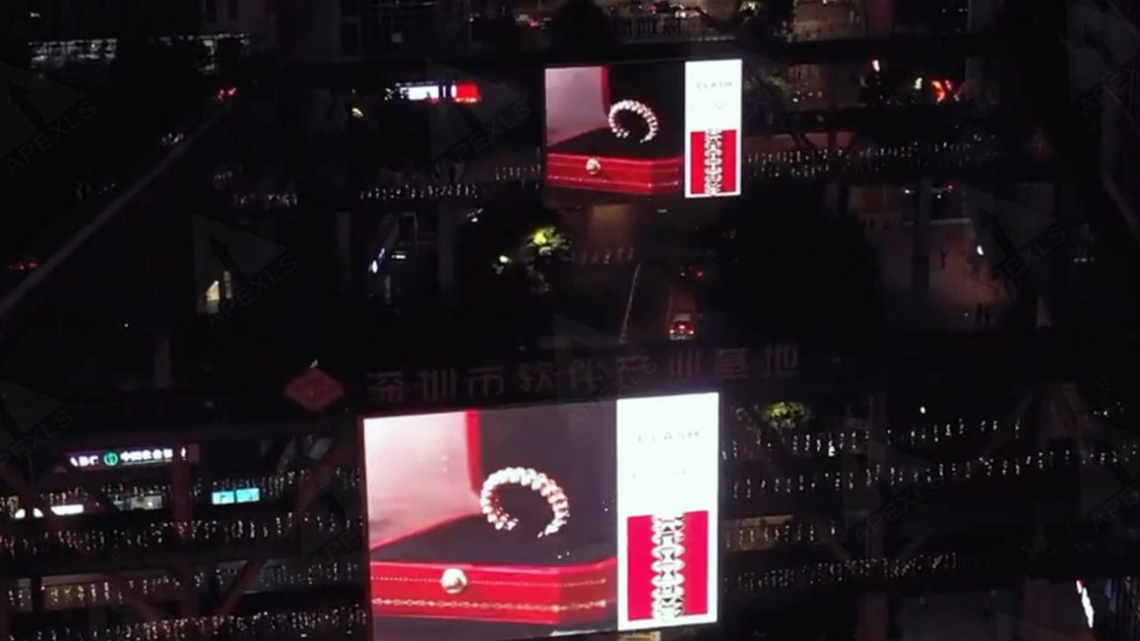 Guangzhou Ultra HD Industry Development Conference P4 outdoor led display screen case