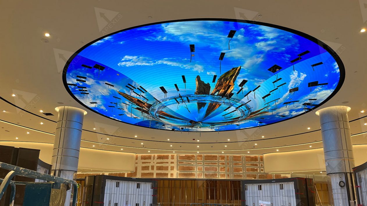 LED ultra-clear dome screens