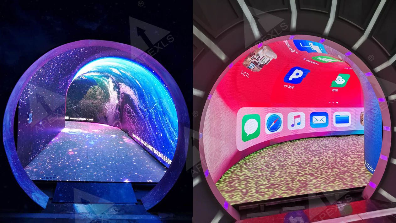 Shenzhen Pingshan P2.5 Tunnel LED Display