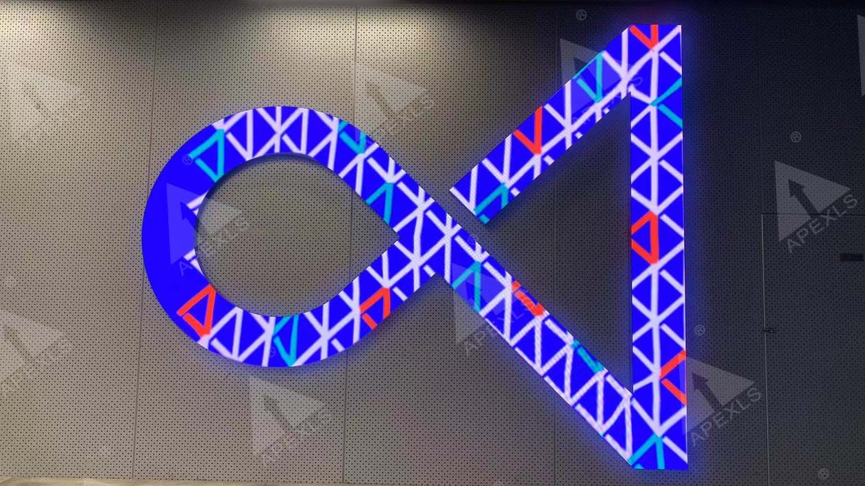 P2 led creative display