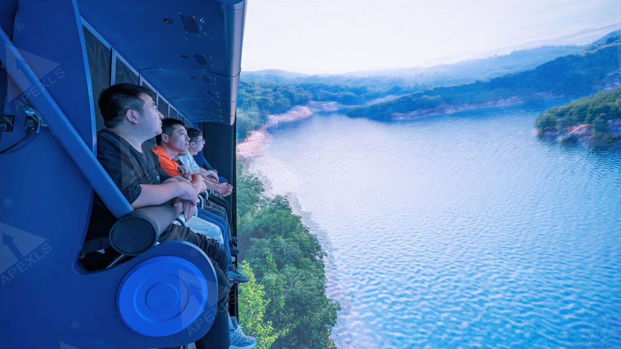 Fujian LED dome flight cinema